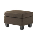 Pouf de rangement en tissu
