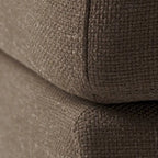 Pouf de rangement en tissu