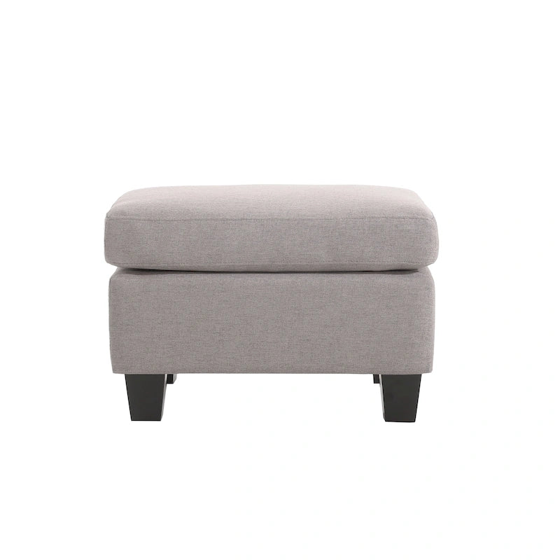Pouf de rangement en tissu