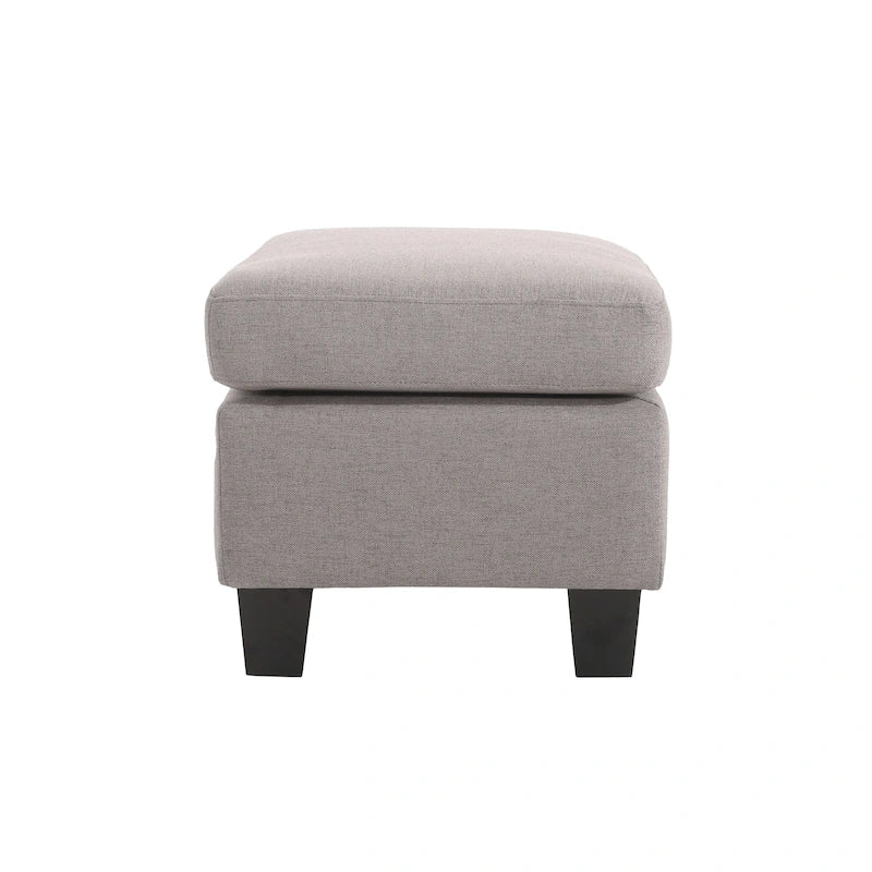 Pouf de rangement en tissu