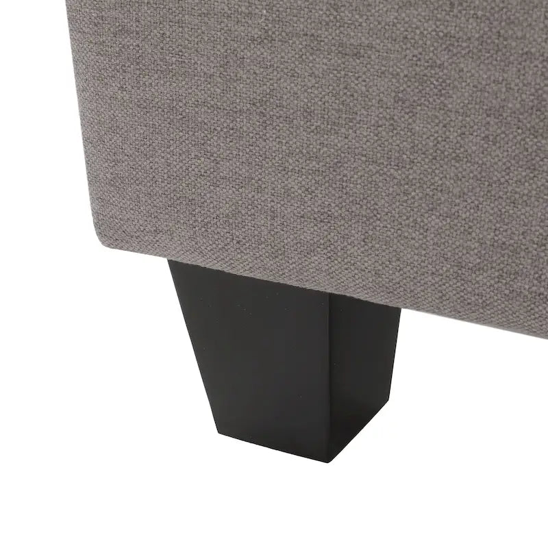 Pouf de rangement en tissu