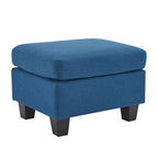 Pouf de rangement en tissu
