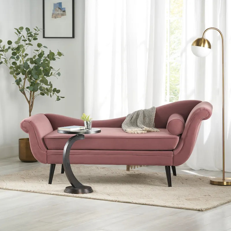 Méridienne capitonnée Calvert par Christopher Knight Home