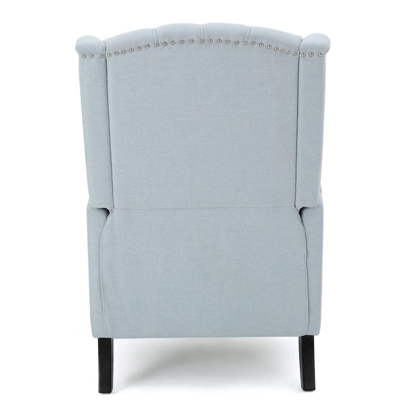 Fauteuil club capitonné en velours