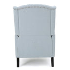 Fauteuil club capitonné en velours