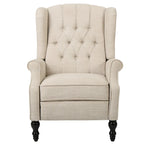 Fauteuil club capitonné en velours