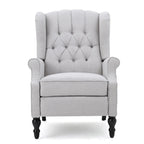 Fauteuil club capitonné en velours