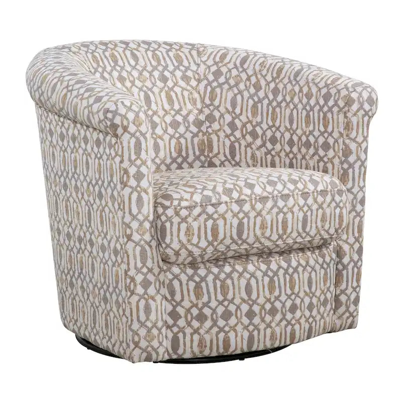 Fauteuil baignoire pivotant à 360 degrés traditionnel