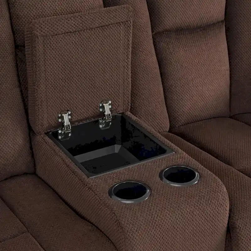 Canapé inclinable électrique avec massage et chaleur lombaire,