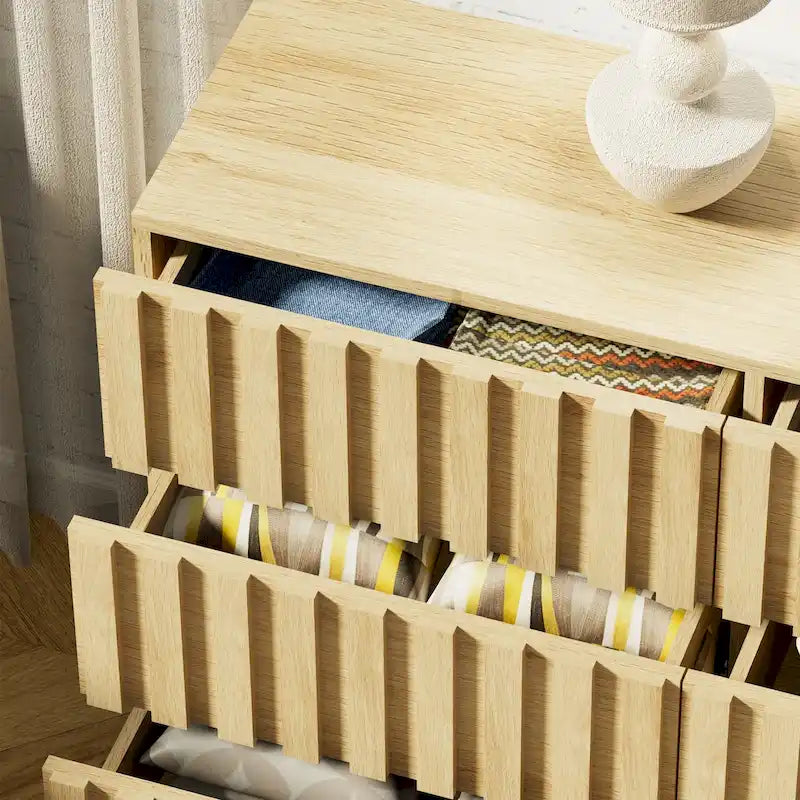 Commode de rangement à 9 tiroirs, tour de rangement, organisateur de chambre à coucher