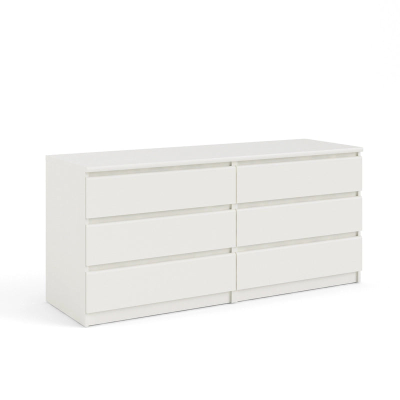 Commode double à 6 tiroirs