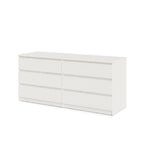 Commode double à 6 tiroirs