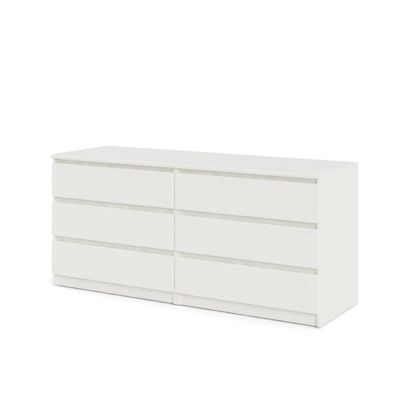 Commode double à 6 tiroirs