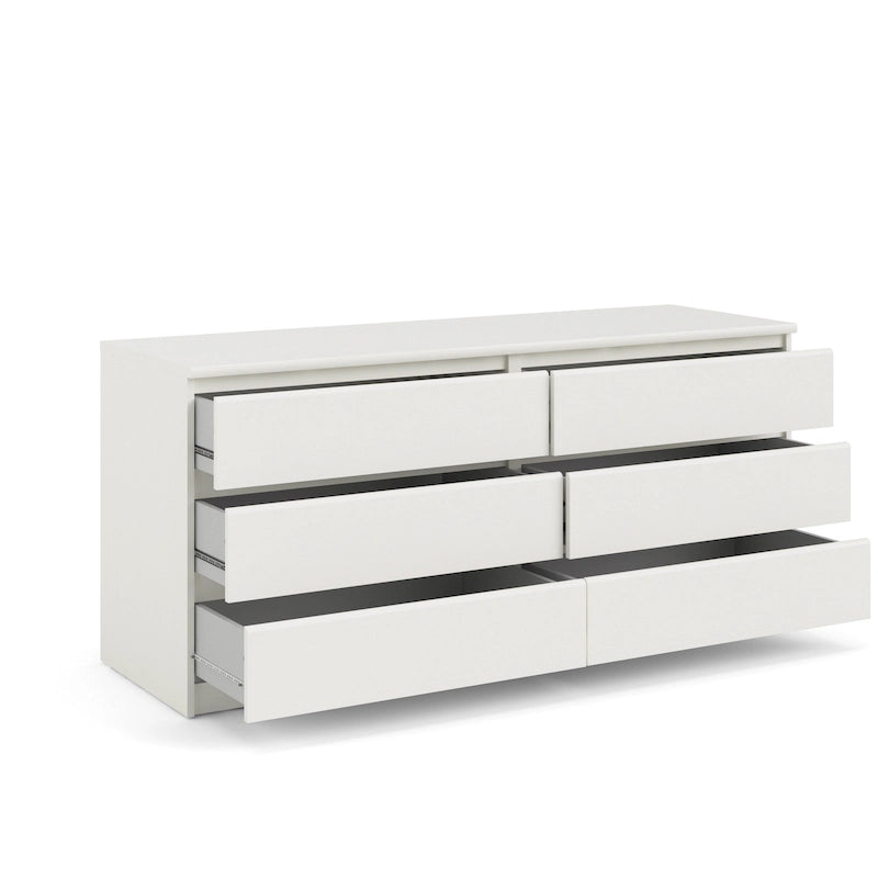 Commode double à 6 tiroirs