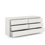 Commode double à 6 tiroirs