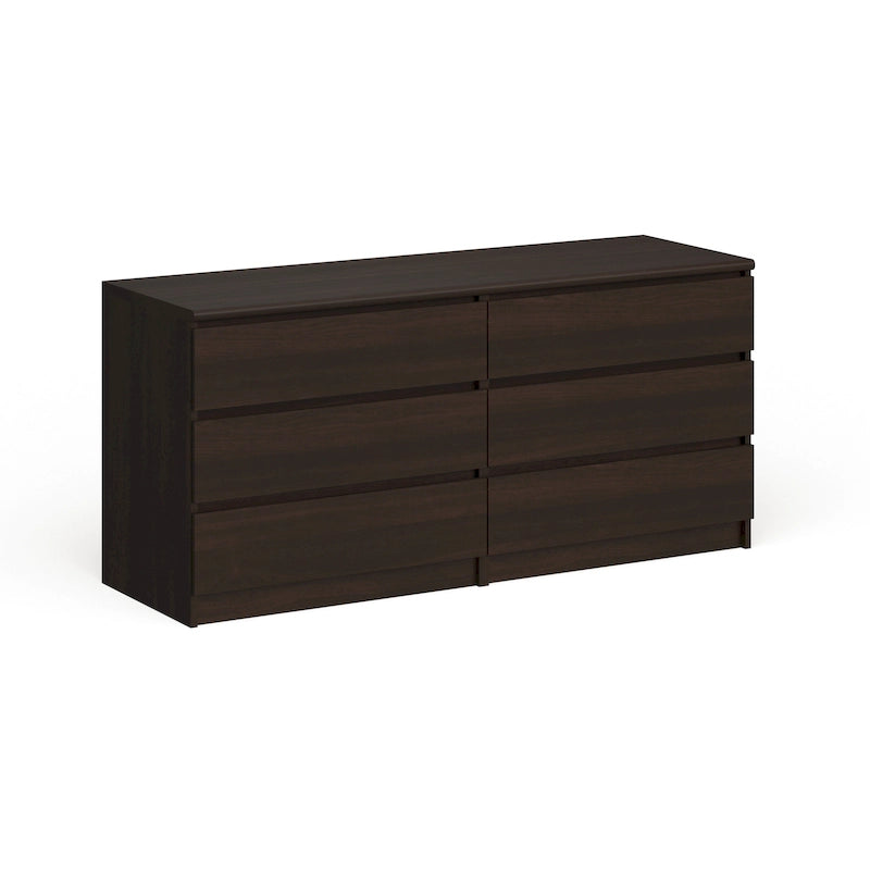 Commode double à 6 tiroirs