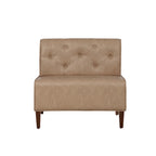 Banquette d'angle de style campagnard moderne en similicuir/tissu d'ameublement
