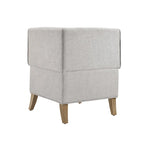 Banquette d'angle de style campagnard moderne en similicuir/tissu d'ameublement