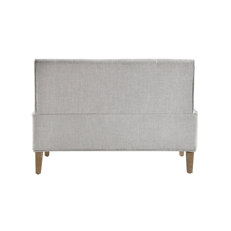 Banquette d'angle de style campagnard moderne en similicuir/tissu d'ameublement
