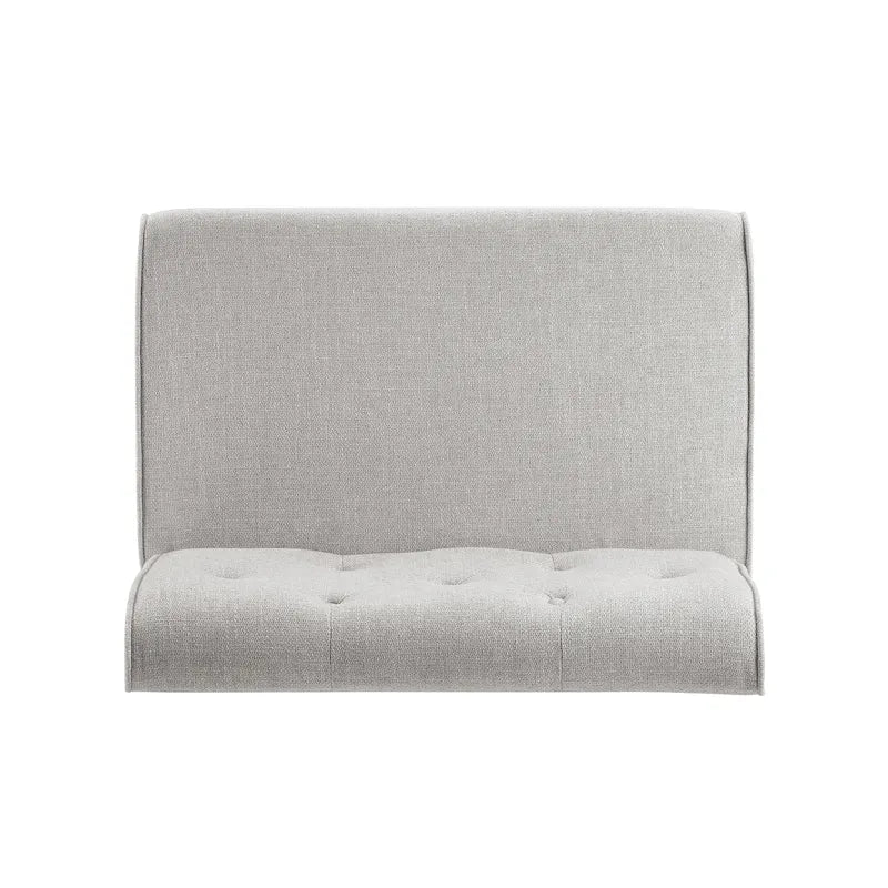 Banquette d'angle de style campagnard moderne en similicuir/tissu d'ameublement