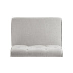 Banquette d'angle de style campagnard moderne en similicuir/tissu d'ameublement