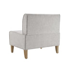Banquette d'angle de style campagnard moderne en similicuir/tissu d'ameublement