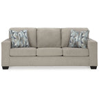 Canapé-lit Queen en parchemin - 85 L x 38 P x 37 H