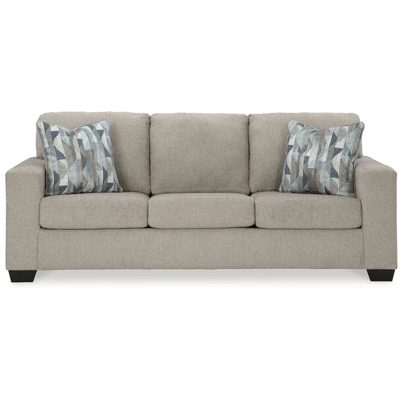 Canapé-lit Queen en parchemin - 85 L x 38 P x 37 H