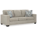 Canapé-lit Queen en parchemin - 85 L x 38 P x 37 H