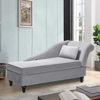 Chaise longue d'intérieur, canapé rembourré, fauteuil inclinable pour salon et chambre à coucher