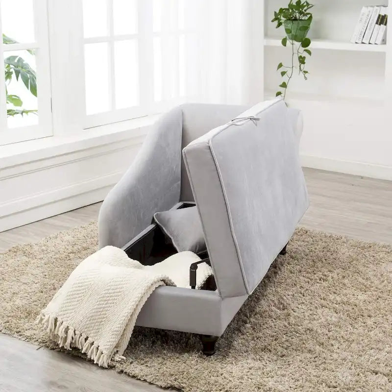 Chaise longue d'intérieur, canapé rembourré, fauteuil inclinable pour salon et chambre à coucher
