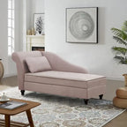 Chaise longue d'intérieur, canapé rembourré, fauteuil inclinable pour salon et chambre à coucher
