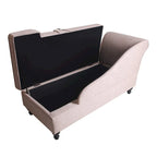 Chaise longue d'intérieur, canapé rembourré, fauteuil inclinable pour salon et chambre à coucher