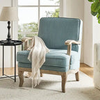 Fauteuil de Ferme en Polyester avec Dossier et Coussin Confortables