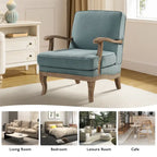 Fauteuil de Ferme en Polyester avec Dossier et Coussin Confortables