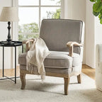 Fauteuil de Ferme en Polyester avec Dossier et Coussin Confortables