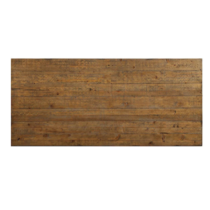 Table de salle à manger en pin massif de style campagnard