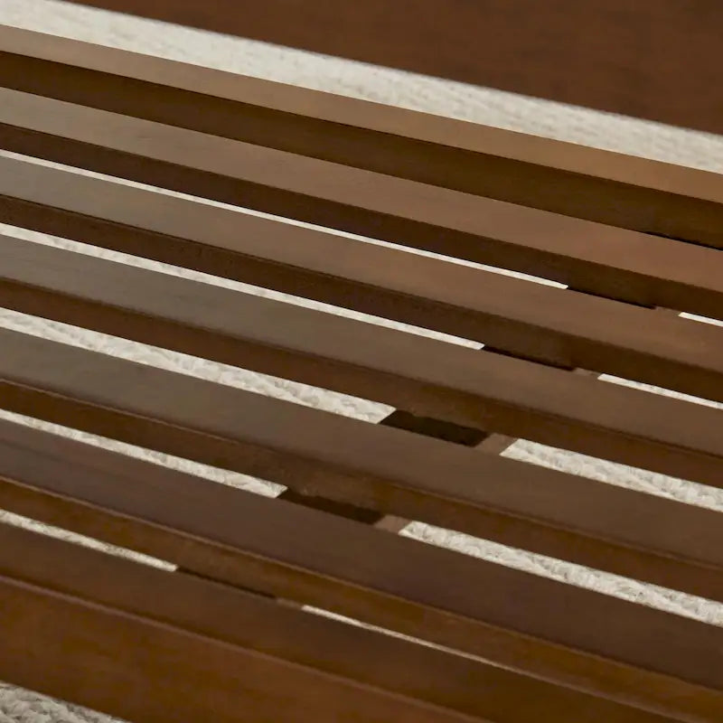 Banc à chaussures d'entrée, Banc de rangement en tissu et bois massif, Banc rembourré de 109 cm pour salon, chambres
