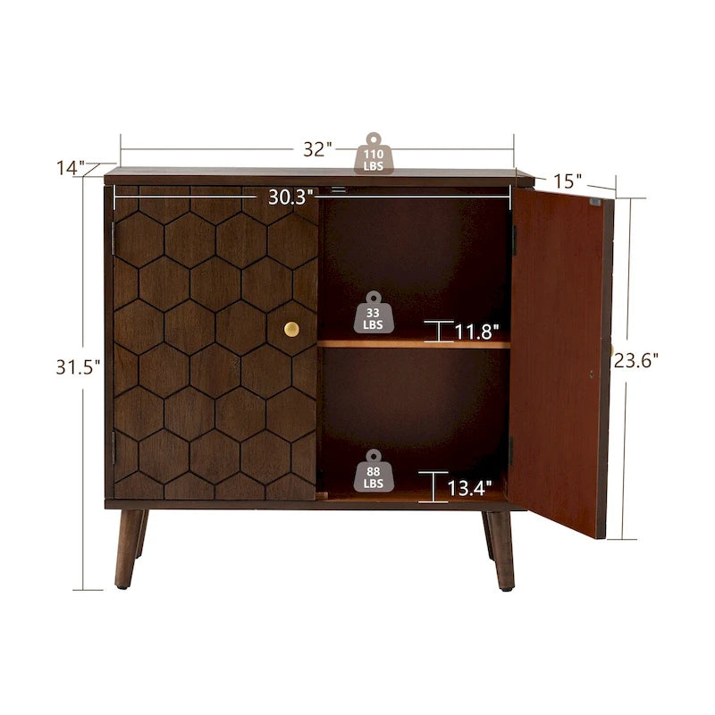 Meuble de rangement buffets et bahuts en bois massif COSIEST