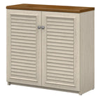 Casier avec portes et étagères - 31,73 pouces (L) x 12,76 pouces (l) x 30,71 pouces (H)