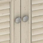 Casier avec portes et étagères - 31,73 pouces (L) x 12,76 pouces (l) x 30,71 pouces (H)