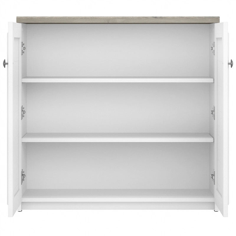 Casier avec portes et étagères - 31,73 pouces (L) x 12,76 pouces (l) x 30,71 pouces (H)