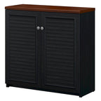 Casier avec portes et étagères - 31,73 pouces (L) x 12,76 pouces (l) x 30,71 pouces (H)