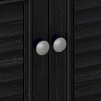 Casier avec portes et étagères - 31,73 pouces (L) x 12,76 pouces (l) x 30,71 pouces (H)