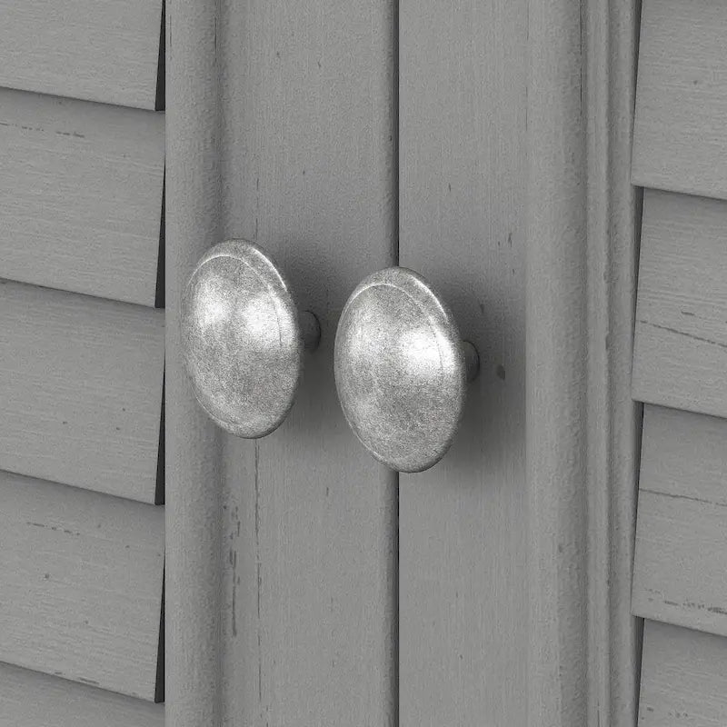 Casier avec portes et étagères - 31,73 pouces (L) x 12,76 pouces (l) x 30,71 pouces (H)