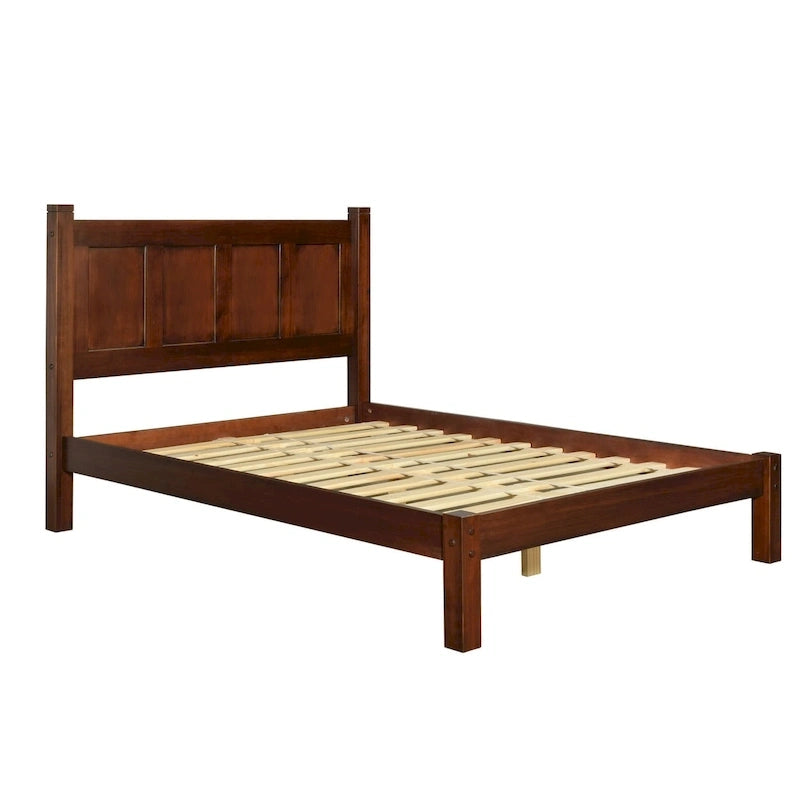 Lit plateforme en bois massif Grain Wood Furniture