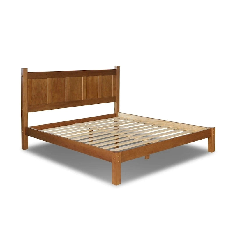 Lit plateforme en bois massif Grain Wood Furniture