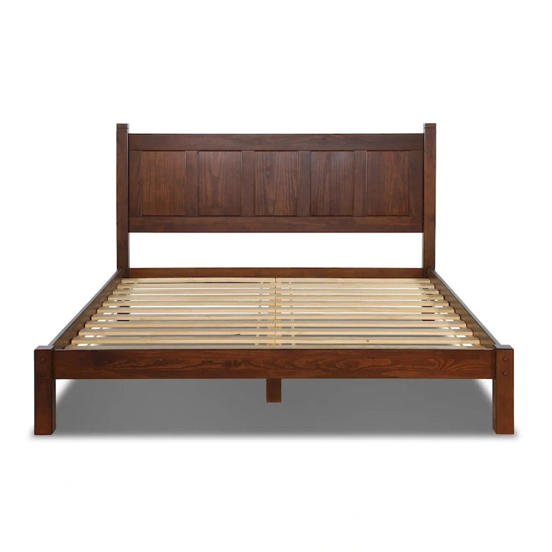 Lit plateforme en bois massif Grain Wood Furniture