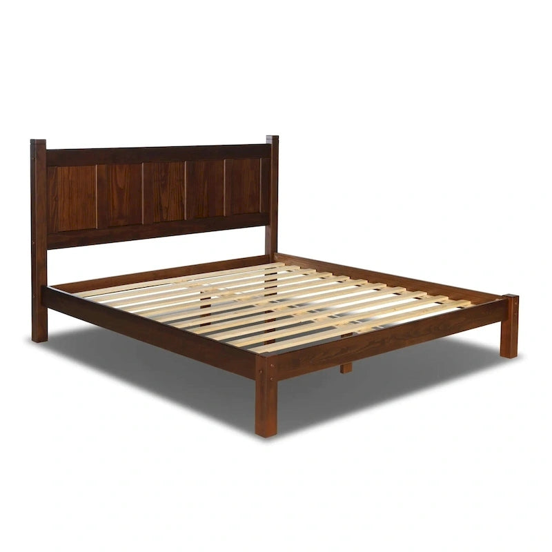 Lit plateforme en bois massif Grain Wood Furniture