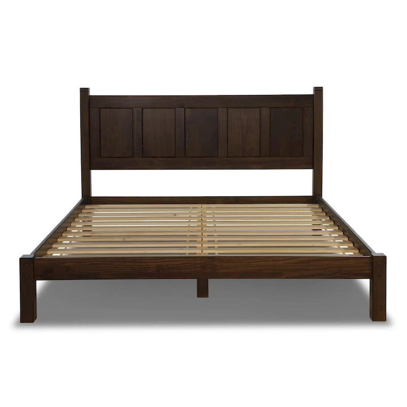 Lit plateforme en bois massif Grain Wood Furniture
